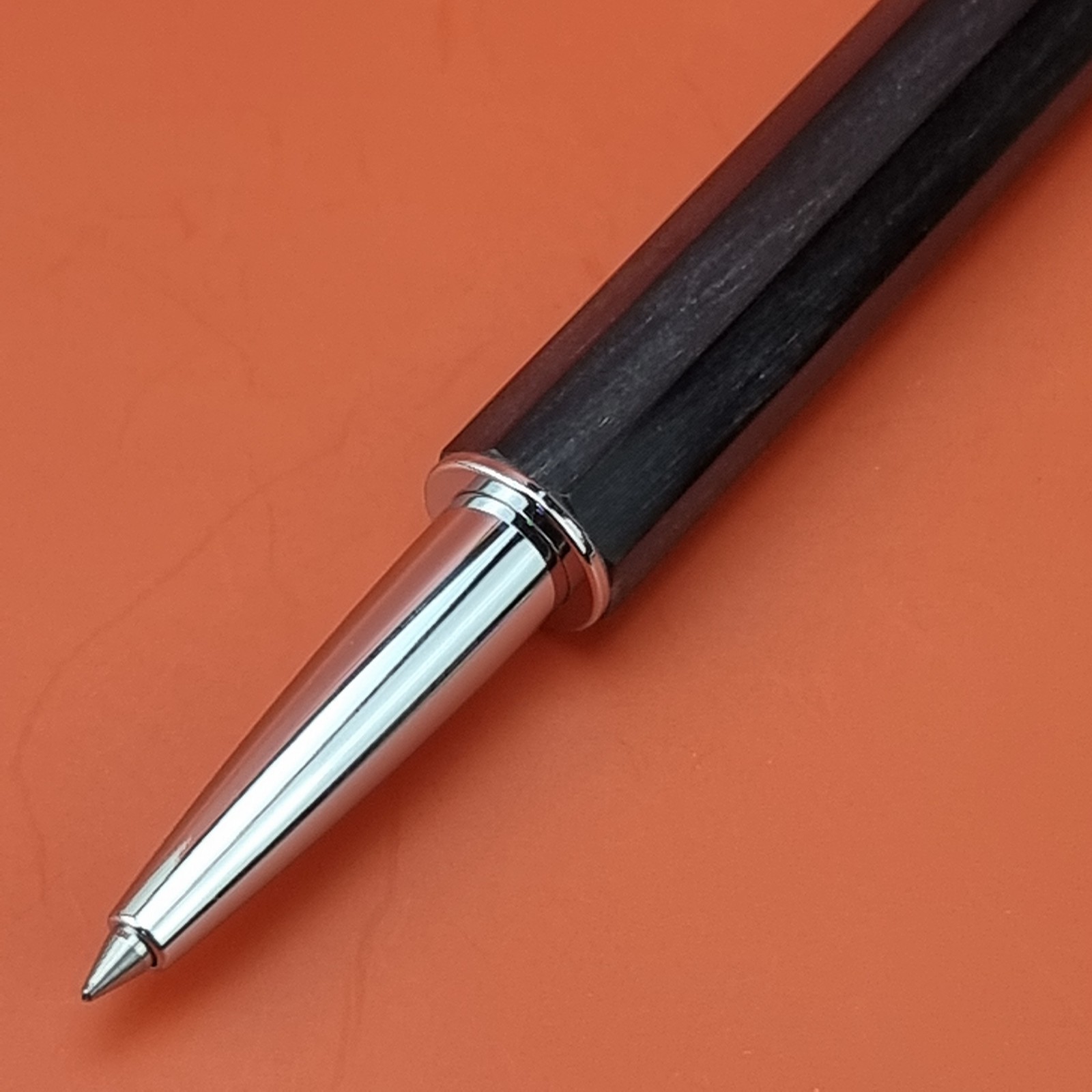 Hand Crafted Water based Ballpointpen with Octagonal Horn