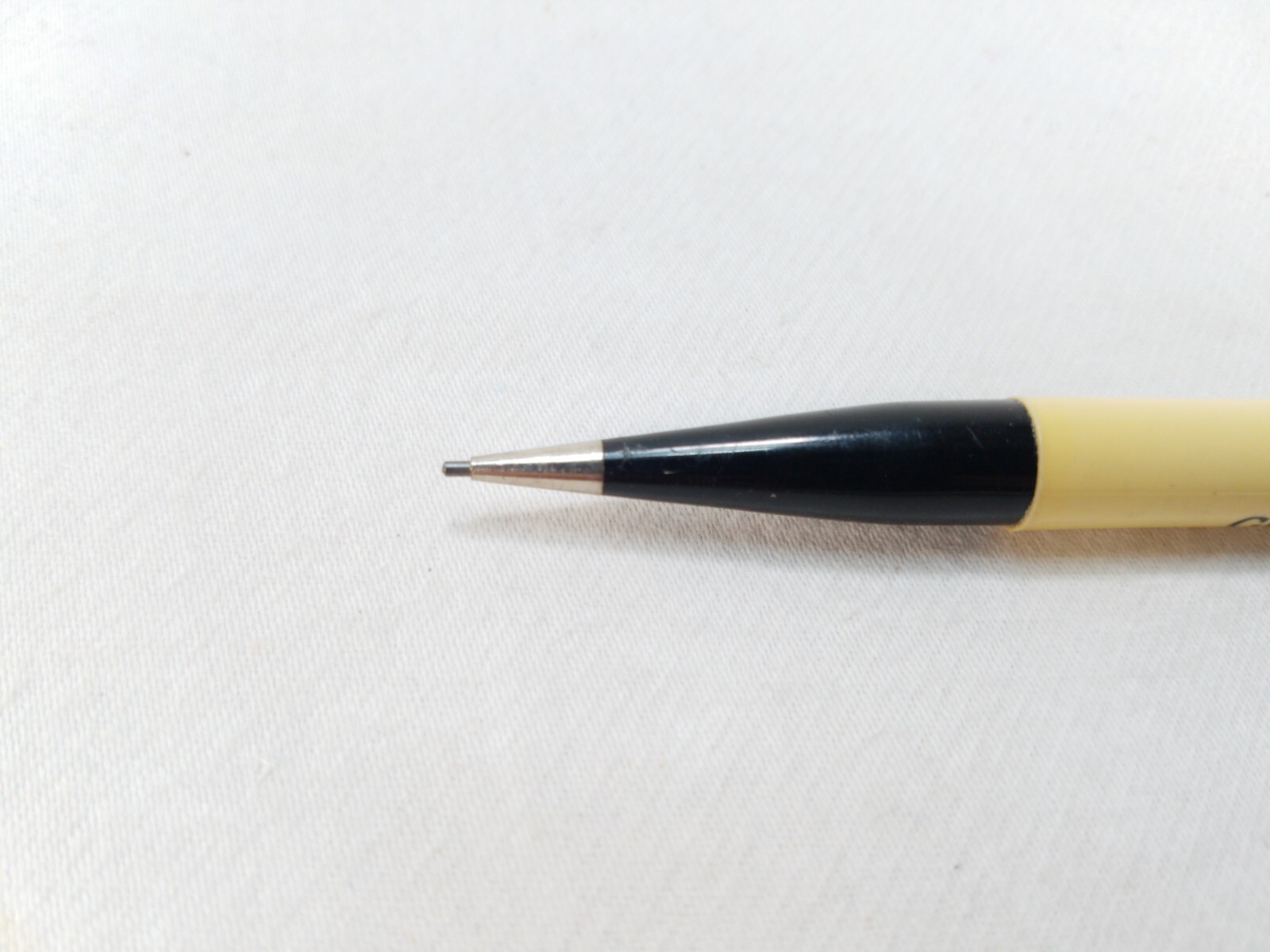Redipoint Vintage Mechanical Twist Pencil Advertising Gray Top Cab Co. Tested