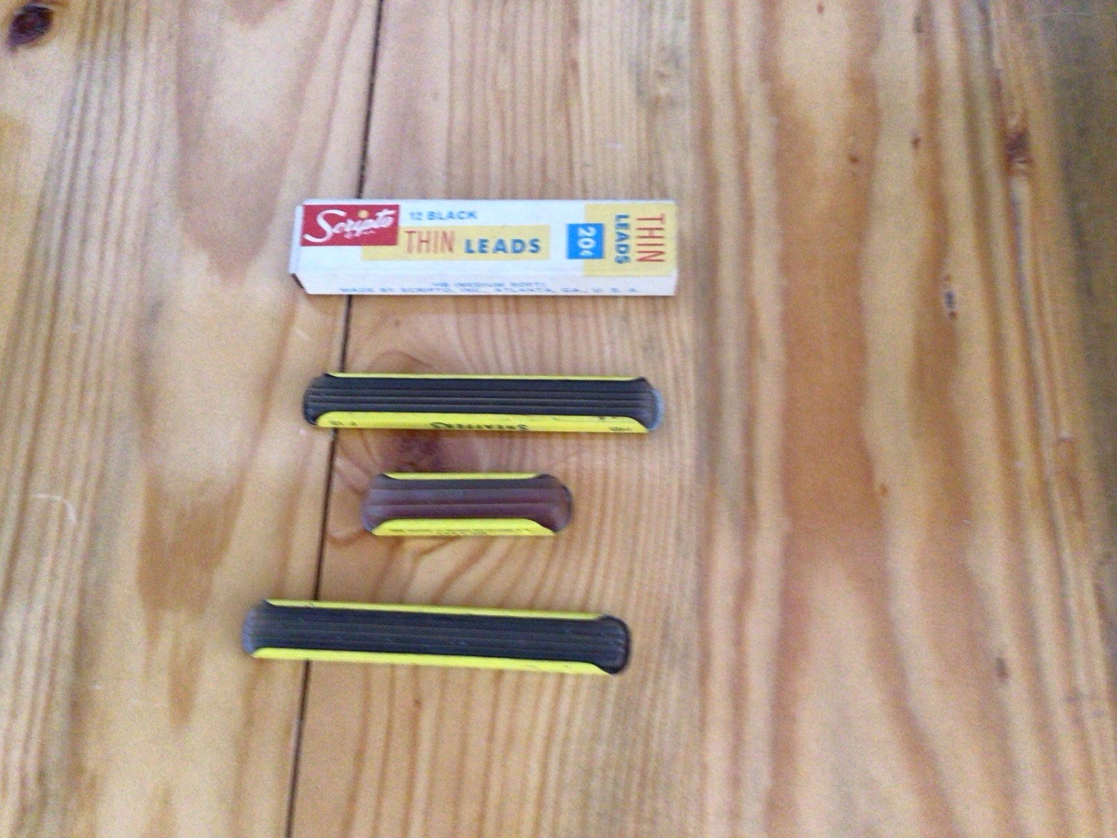 Vintage Estate Scripto & Sheaffers Fineline Thin Pencil Leads