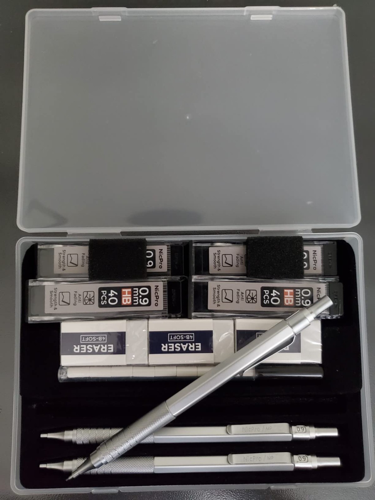 High-Performance 0.7mm Pencil Set with Anti-Skid Grip – Perfect for Architects