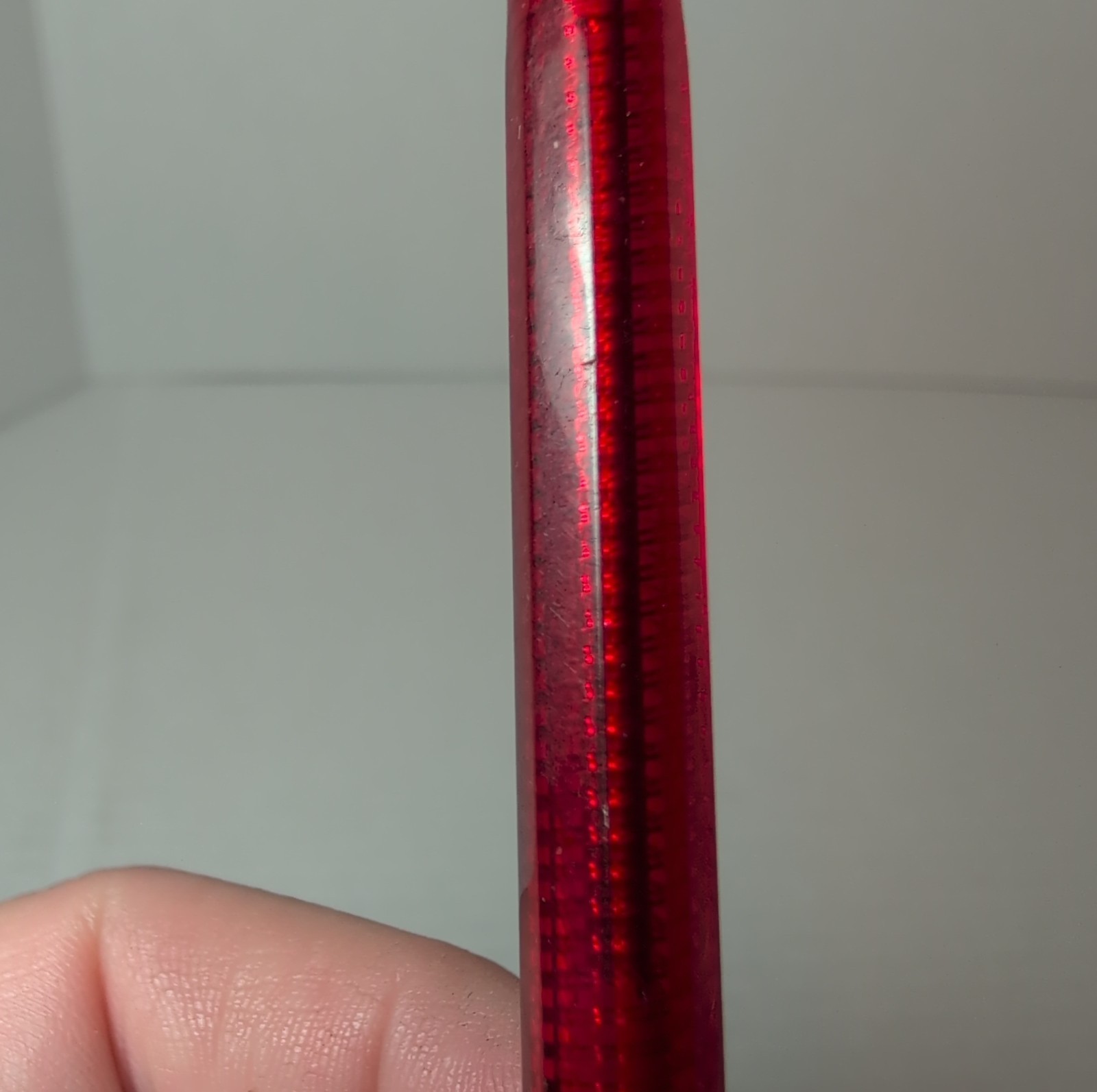 Vintage Scripto Classic K780 Mechanical Pencil Red Translucent Twist Up 1980’s