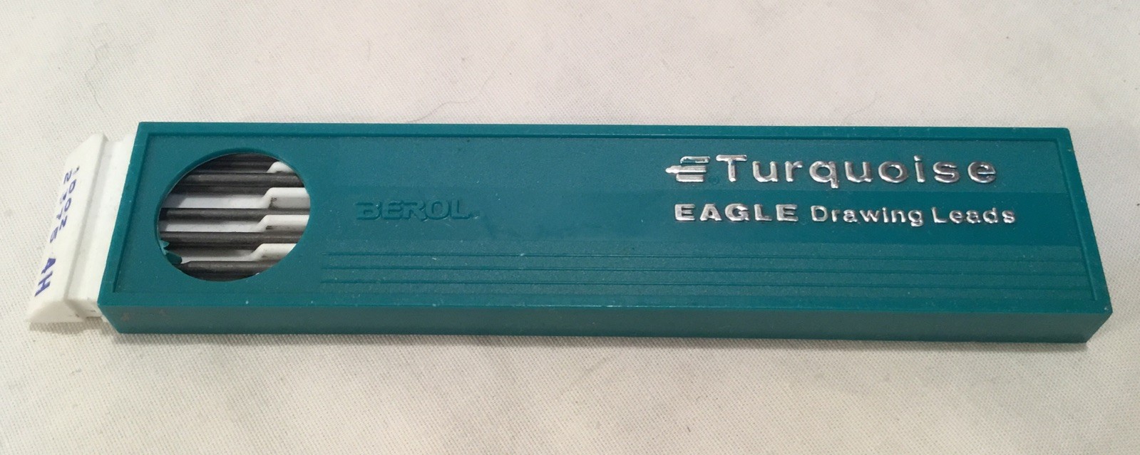 Vintage Berol Turquoise Eagle Drawing Leads #2375 3B-10 Pieces