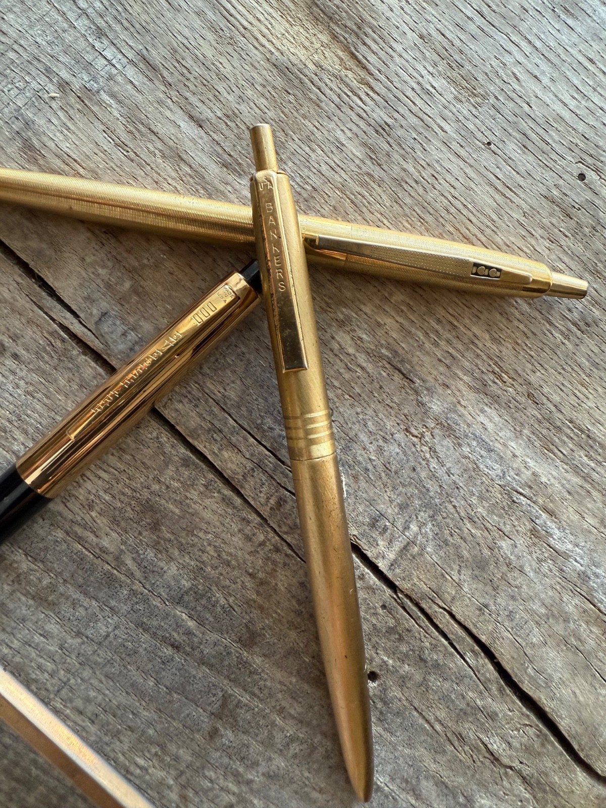 Set of 4 pens – Eversharp Bankers Stik Capri mark