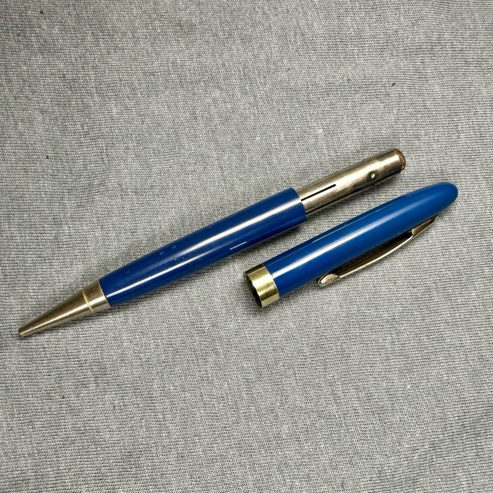 Eversharp Vintage Blue and Gold Pencil Looks 1950s.