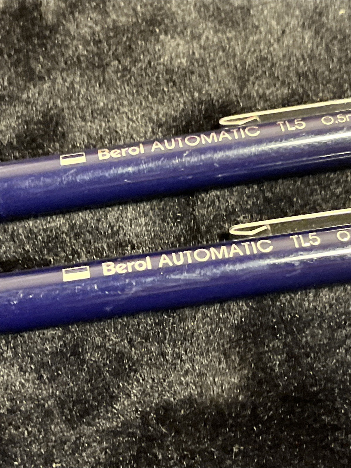 Berol TL5 Mechanical Pencil 0.5mm Blue Automatic Japan, Set of (2), no cap (1)
