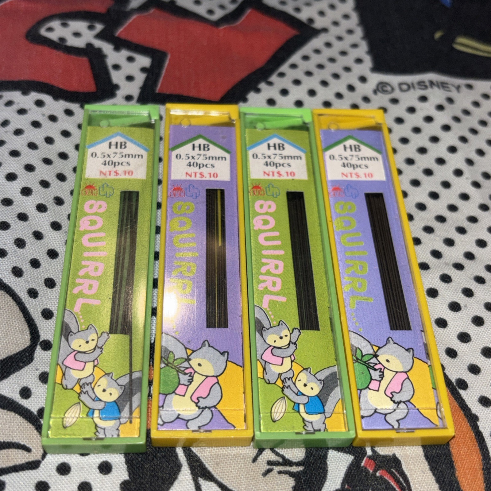 VTG Sanrio KO Pencil Lead Squirrl 0.5 x 75mm Squirrel