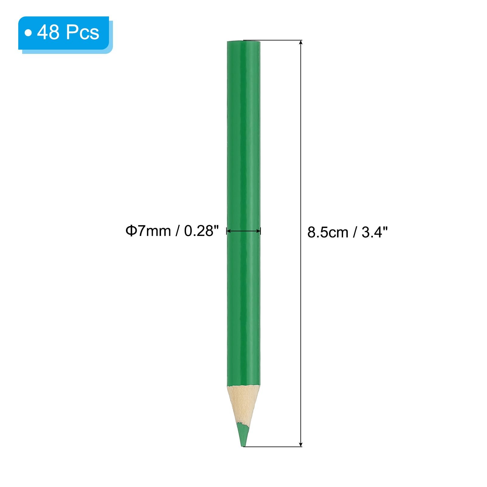 PATIKIL Fruit Green Colored Pencils Set,48 Pcs Oil Color