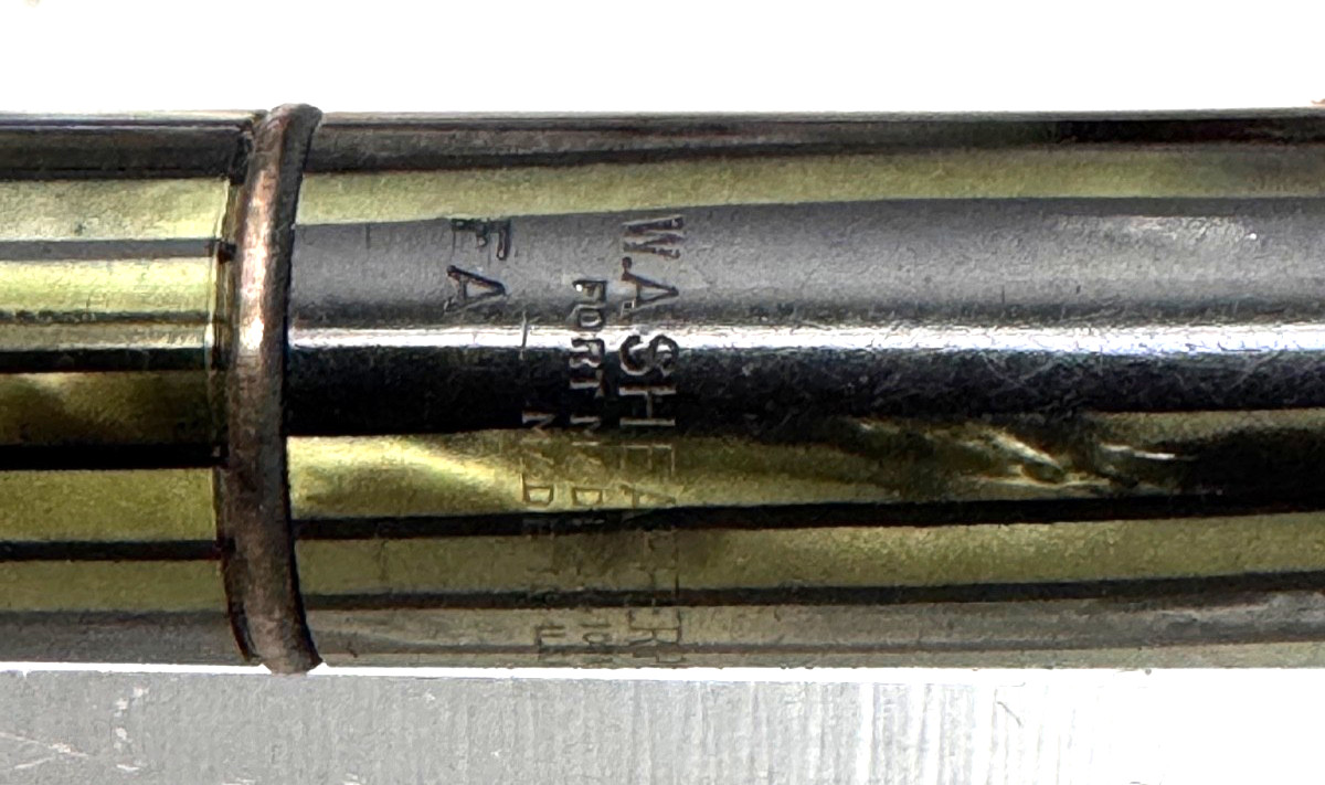 VINTAGE c1937 SHEAFFER BALANCE MECHANICAL PENCIL – MARINE GREEN