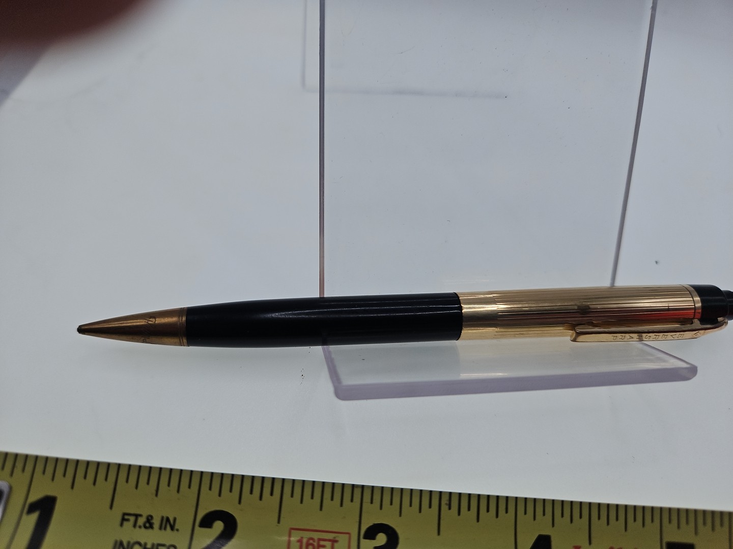Eversharp Skyline Blue/14kt Gold Filled Cap & Gold Trim 0.9mm Pencil – 1940’s
