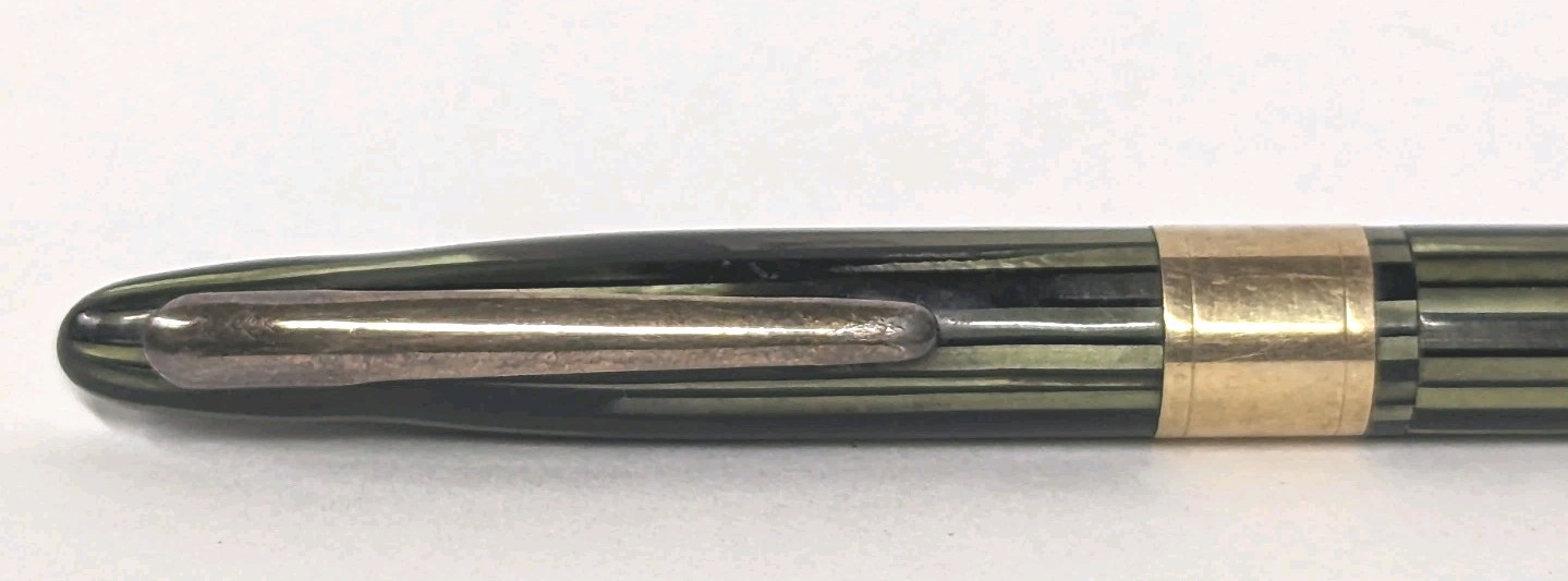 VIintage Sheaffers Mechanical Pencil Green Striped
