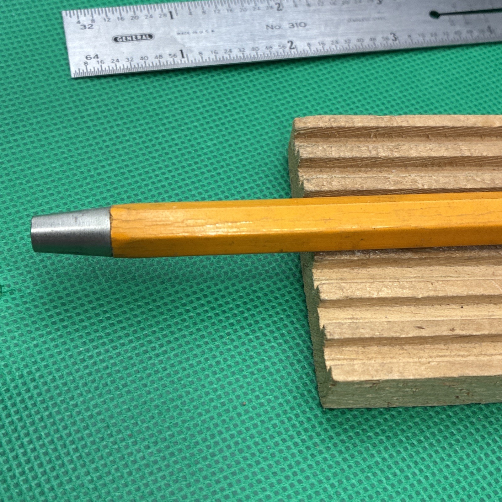 blue pusher EBERHARD FABER 606 ” VAN DYKE ” CHR MO LEADHOLDER pencil 2 mm Loc5