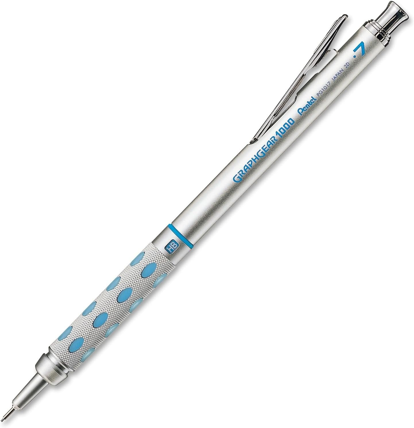 Pentel Graph Gear 1000 Automatic Drafting Pencil, 0.7Mm Lead Size, Blue Barrel,