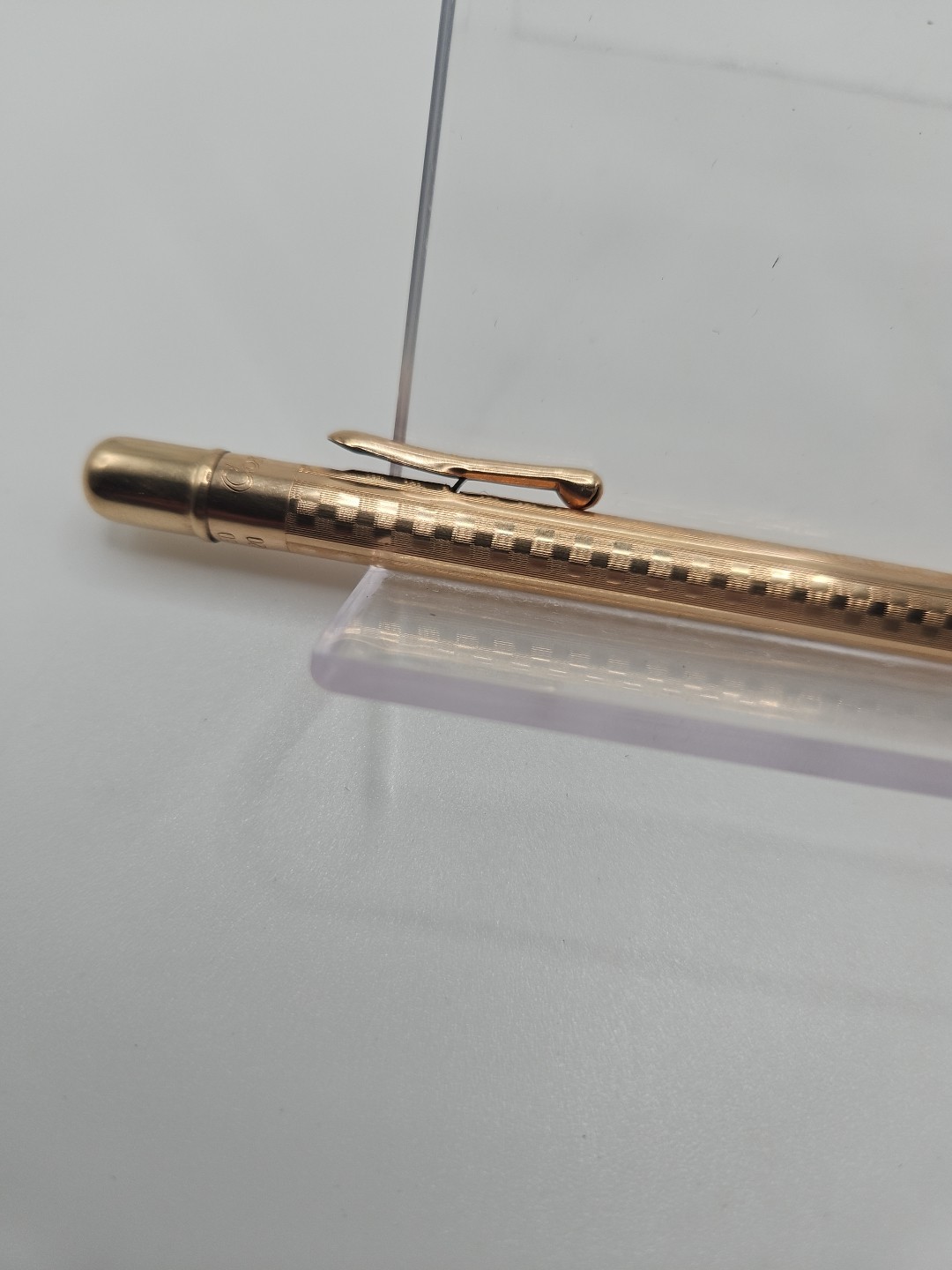 Vintage Conklin 10k Rolled Gold Mechanical Pencil Patent 1920