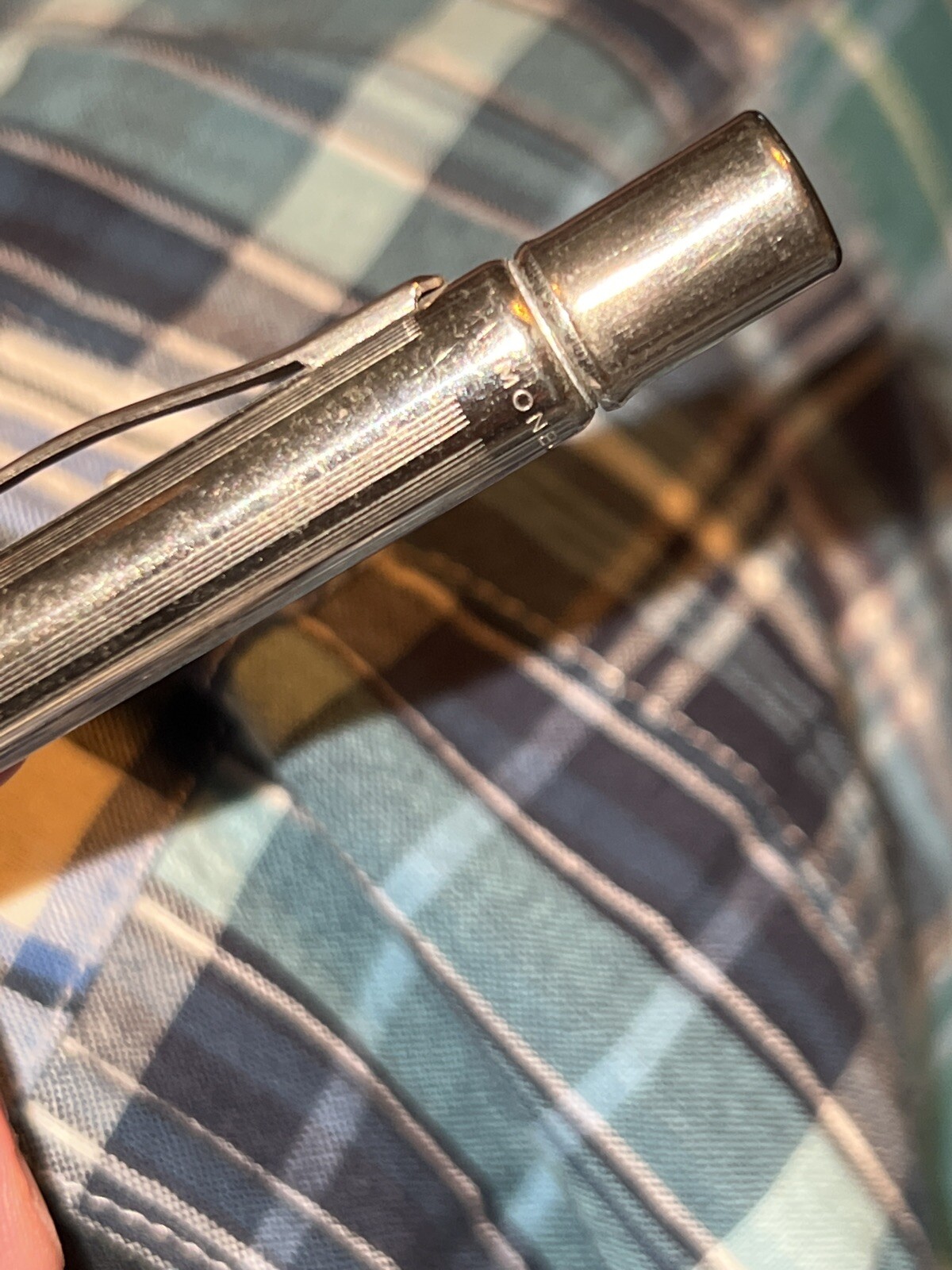 VINTAGE MONEL NORMA PAT USA 4 COLOR MECHANICAL PENCIL CHROME TONE-EB68