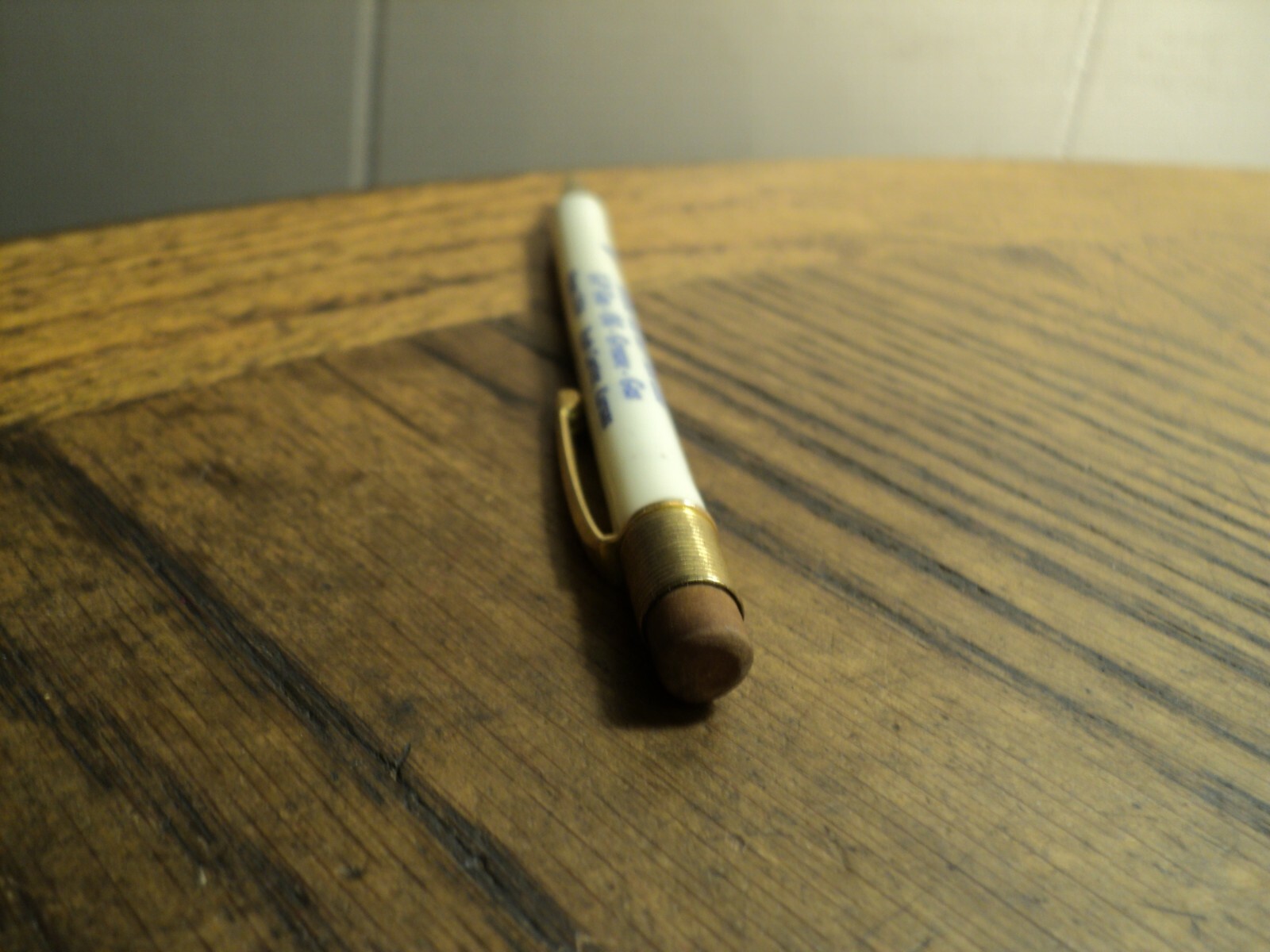 Vintage Sayles Wilson Mechanical Pencil Renz Oil Co Rush Center Kansas
