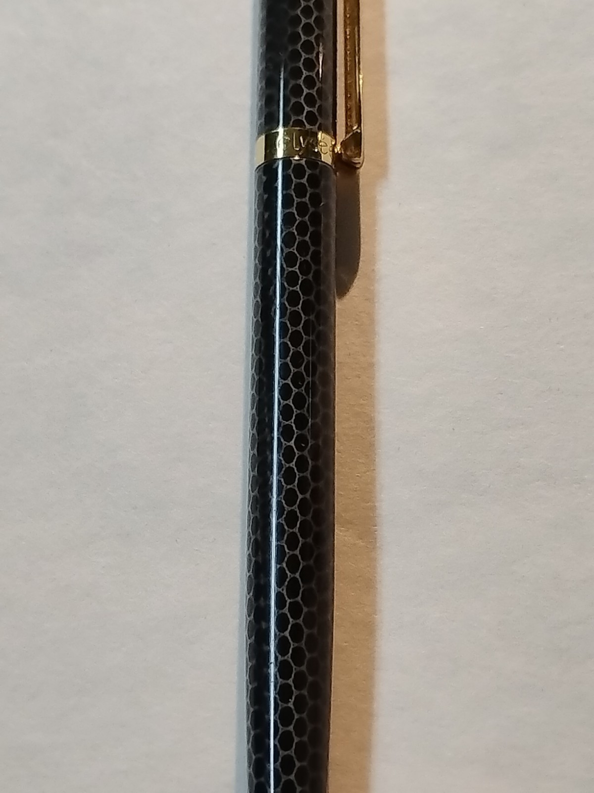 VTG Elysee Cobra Grey/Black Honey Comb mechanical pencil-case not included #91