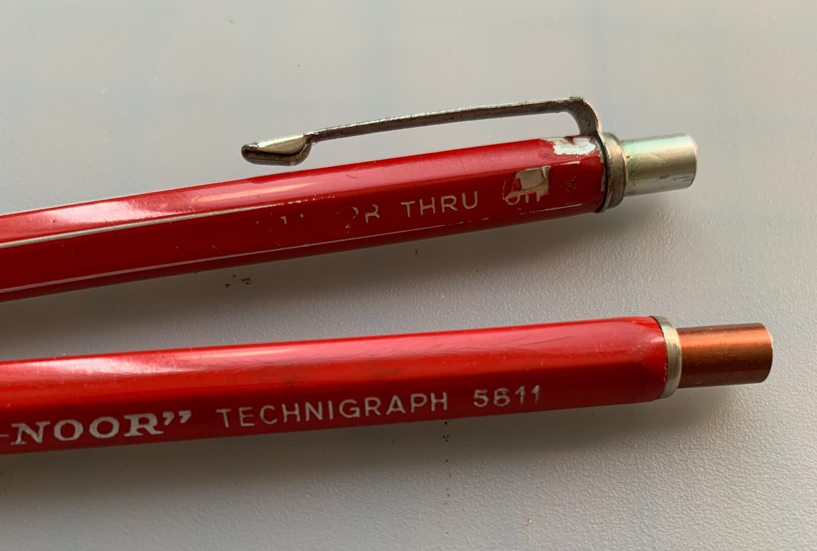 Two Vintage Koh-I-Noor Technigraph Drafting Mechanical Pencil + Extra Leads