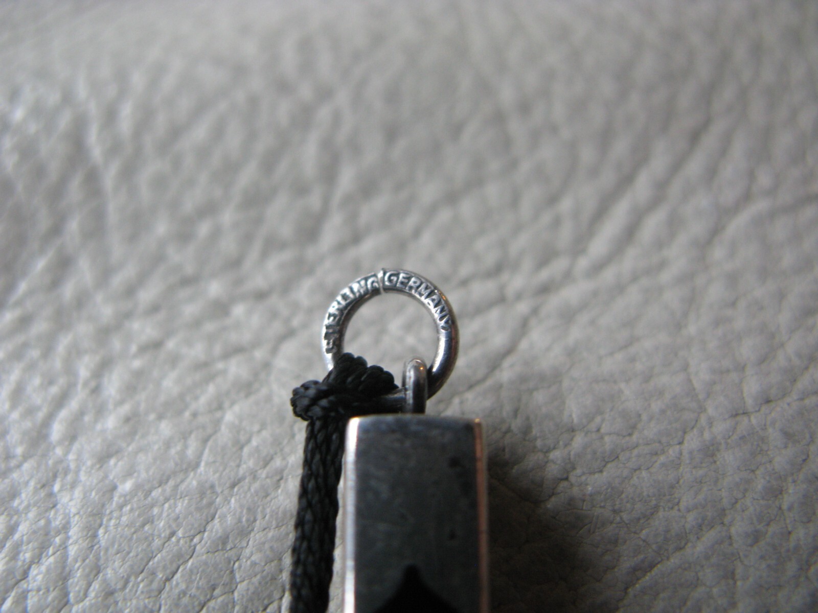 Antique STERLING SILVER Playing Cards Heart Diamond Spade Club Chatelaine Pencil