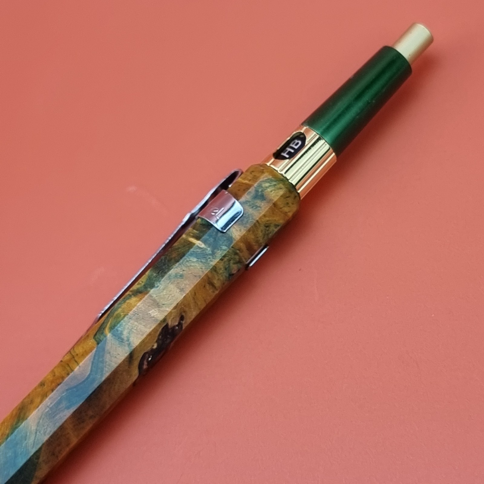Hand Crafted Pentel PG5 Mechanical Pencil with Octagonal Maple Berl