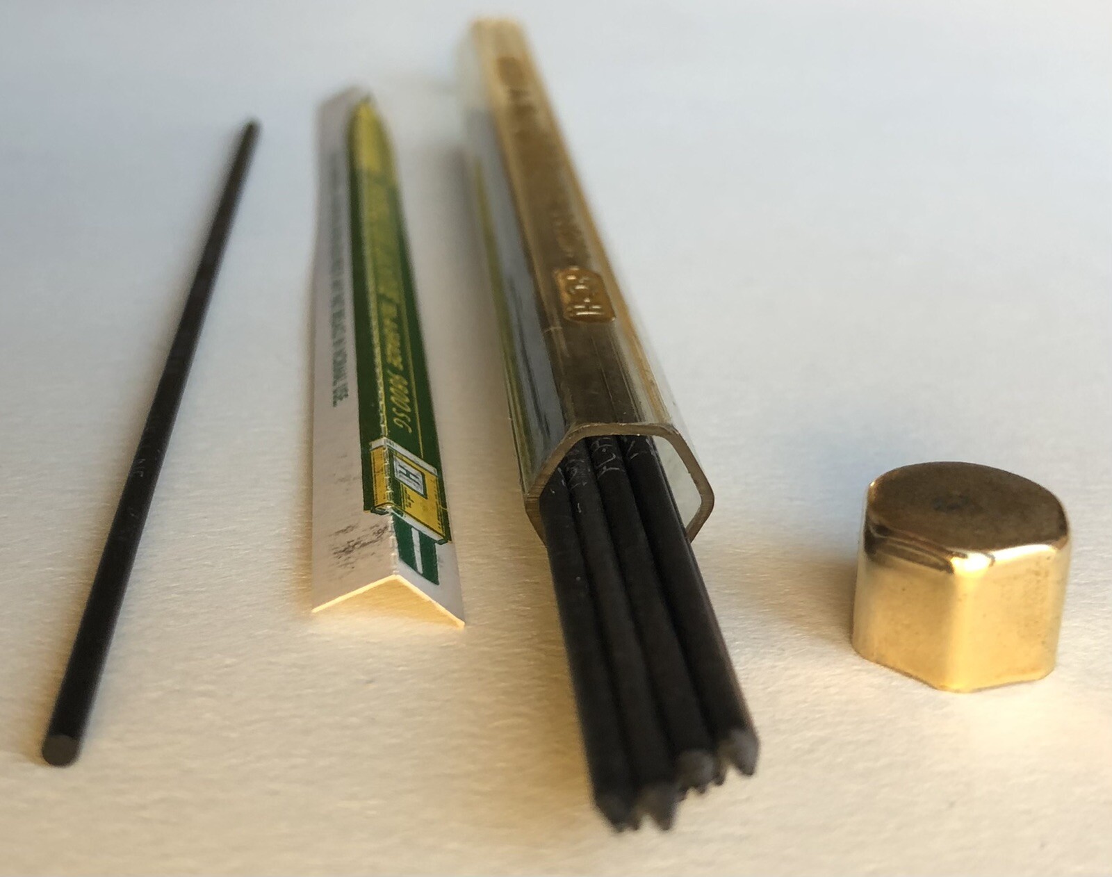 Vintage A. W. Faber Castell NOS 2mm FILMAR Drawing Lead 12 Pack Tube Germany