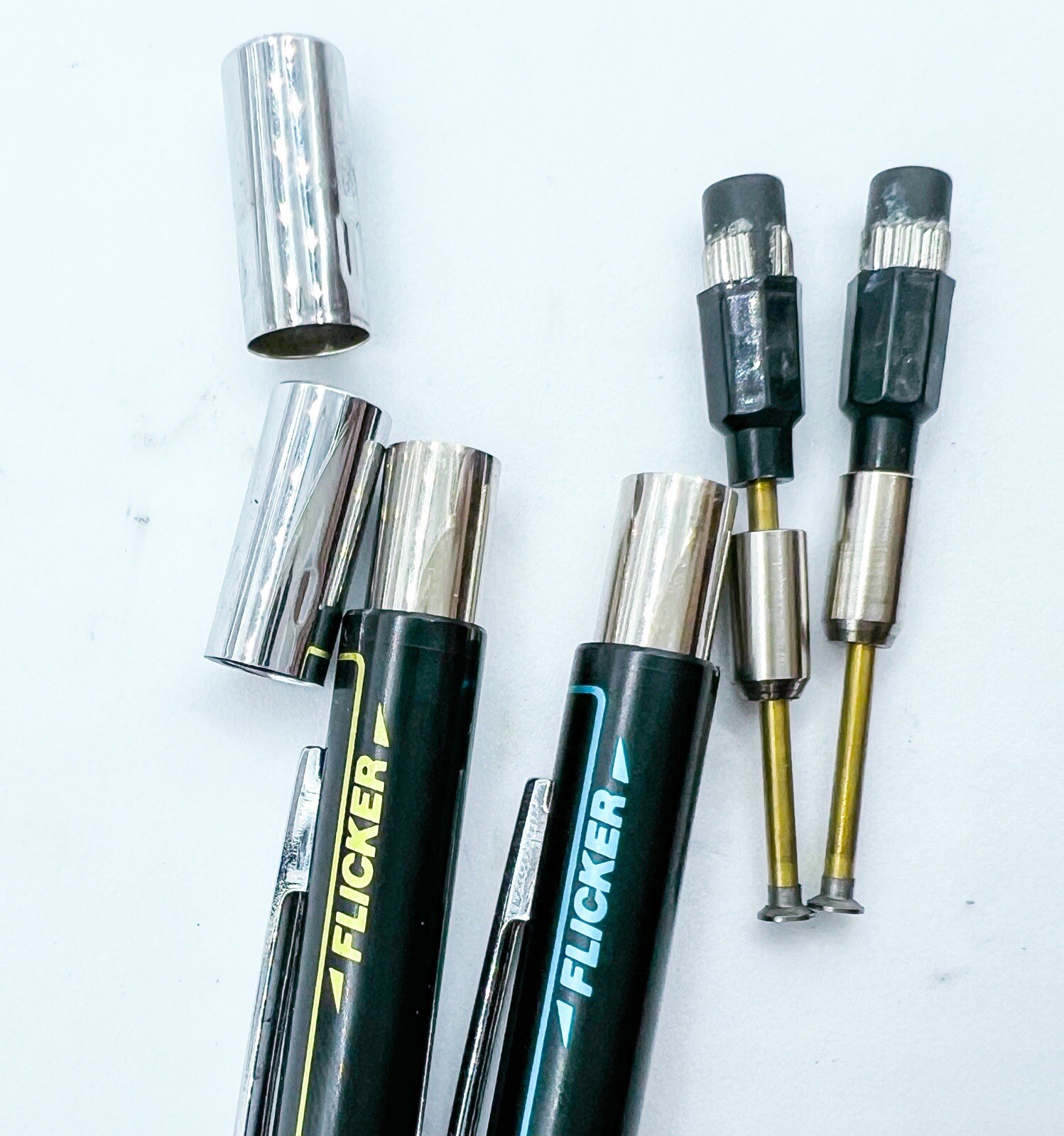 NOS mitsubishi uni boxy flicker mechanical pencil 0.5mm 2pcs set Japan
