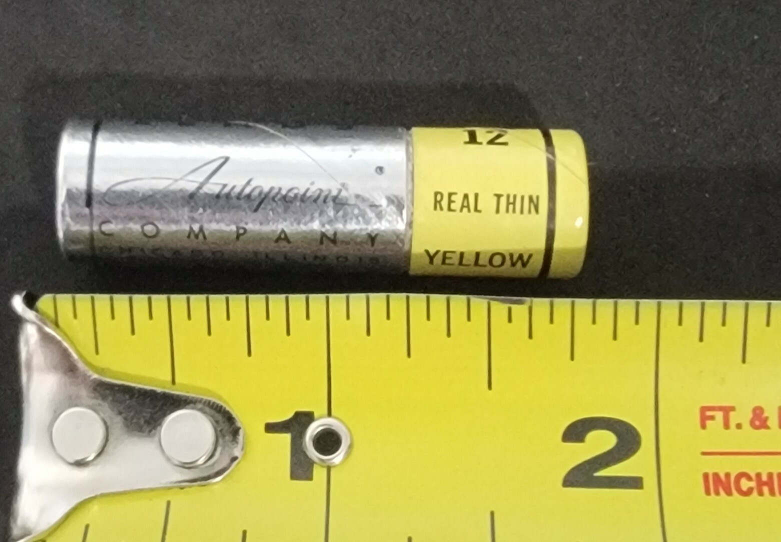 AUTOPOINT MECHANICAL PENCIL LEAD NO. 513 YELLOW REAL THIN 0.9 (OR) 0.36″