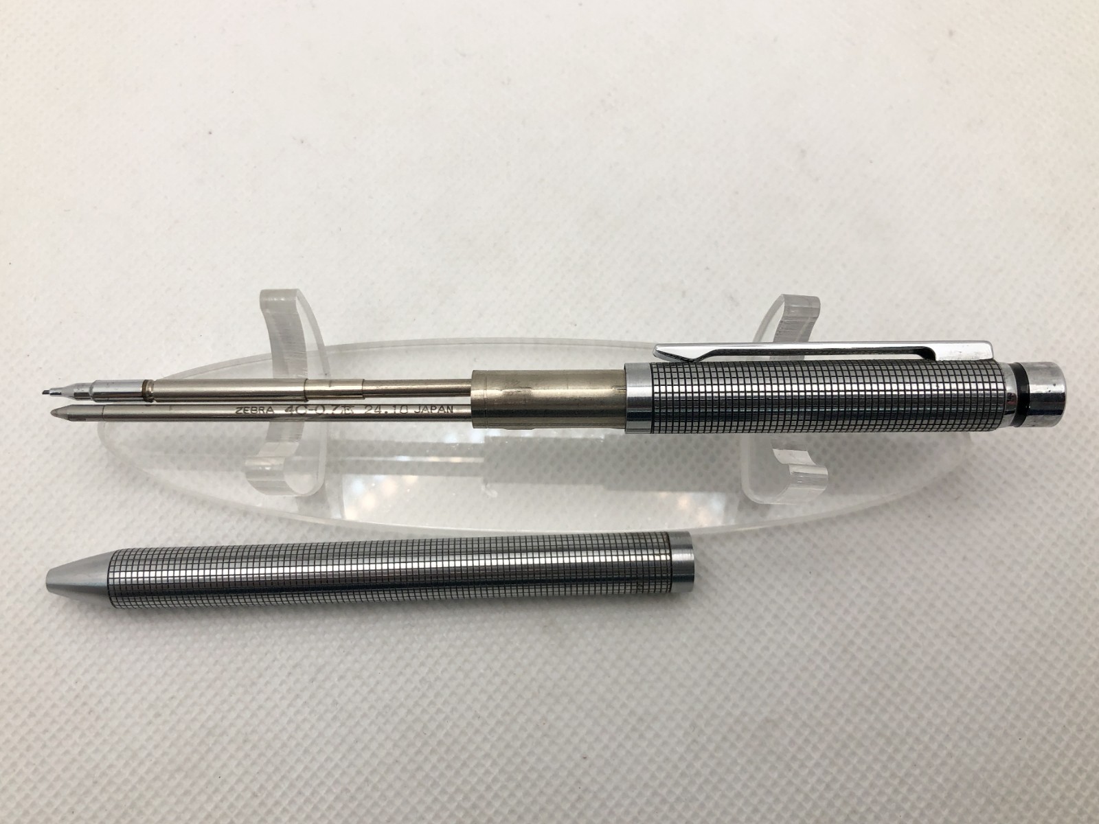 ZEBRA Japan Zebra Sharbo Multi-Function Pen, Stainless Steel