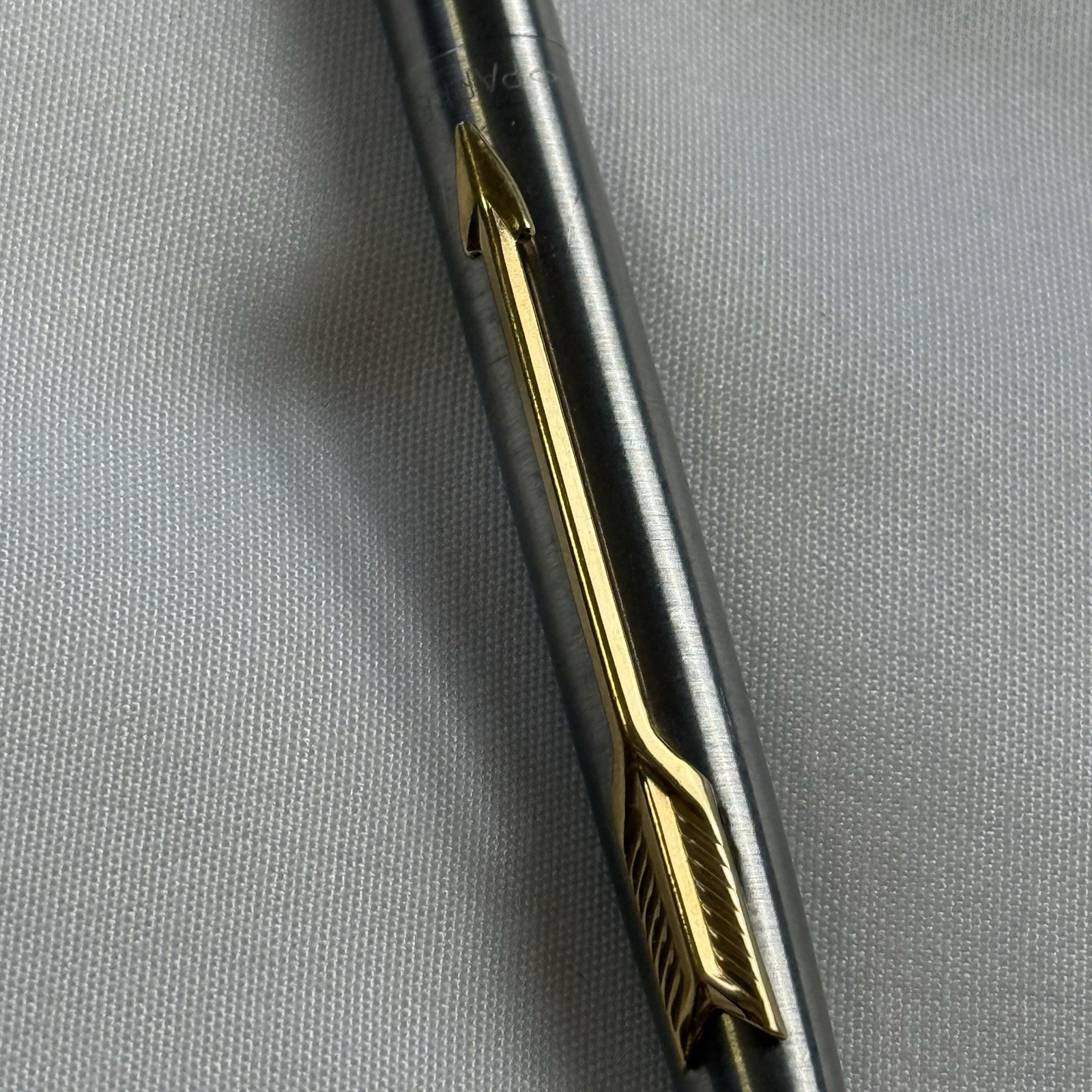 Parker Classic Mechanical Pencil – Brushed Stainless Steel & Gold Trim 0.5mm