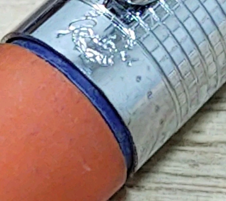 ✏️Vintage GARLAND Ballpoint Pen & Pencil Combination Orange/Silver Chrome USA