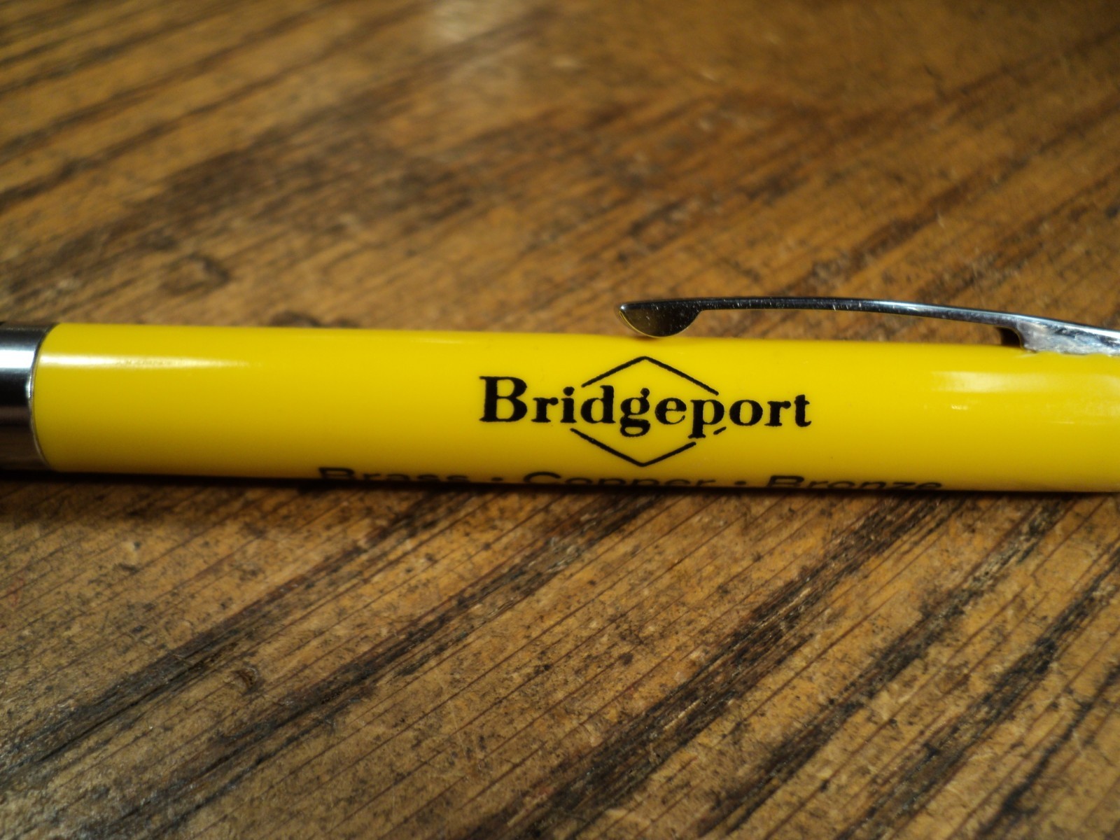 Vintage Alexander Sample Mechanical Pencil Bridgeport Brass – Copper – Bronze