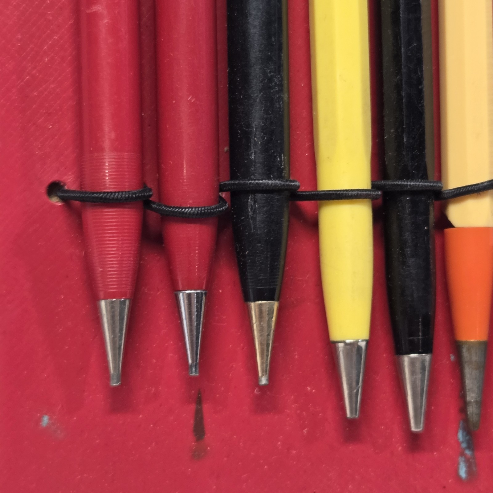 Vintage Mechanical Pencil Pen Lot of 11 Scripto Wearever Unipeco Advertising USA