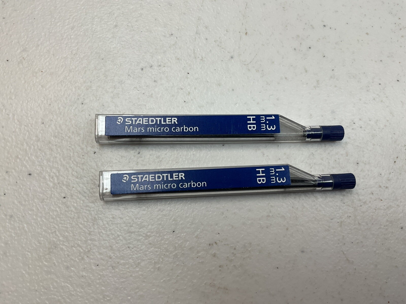 Lot Of 2 Staedtler Mars Micro Mechanical Pencil Refill Leads 1.3mm HB 12 Total