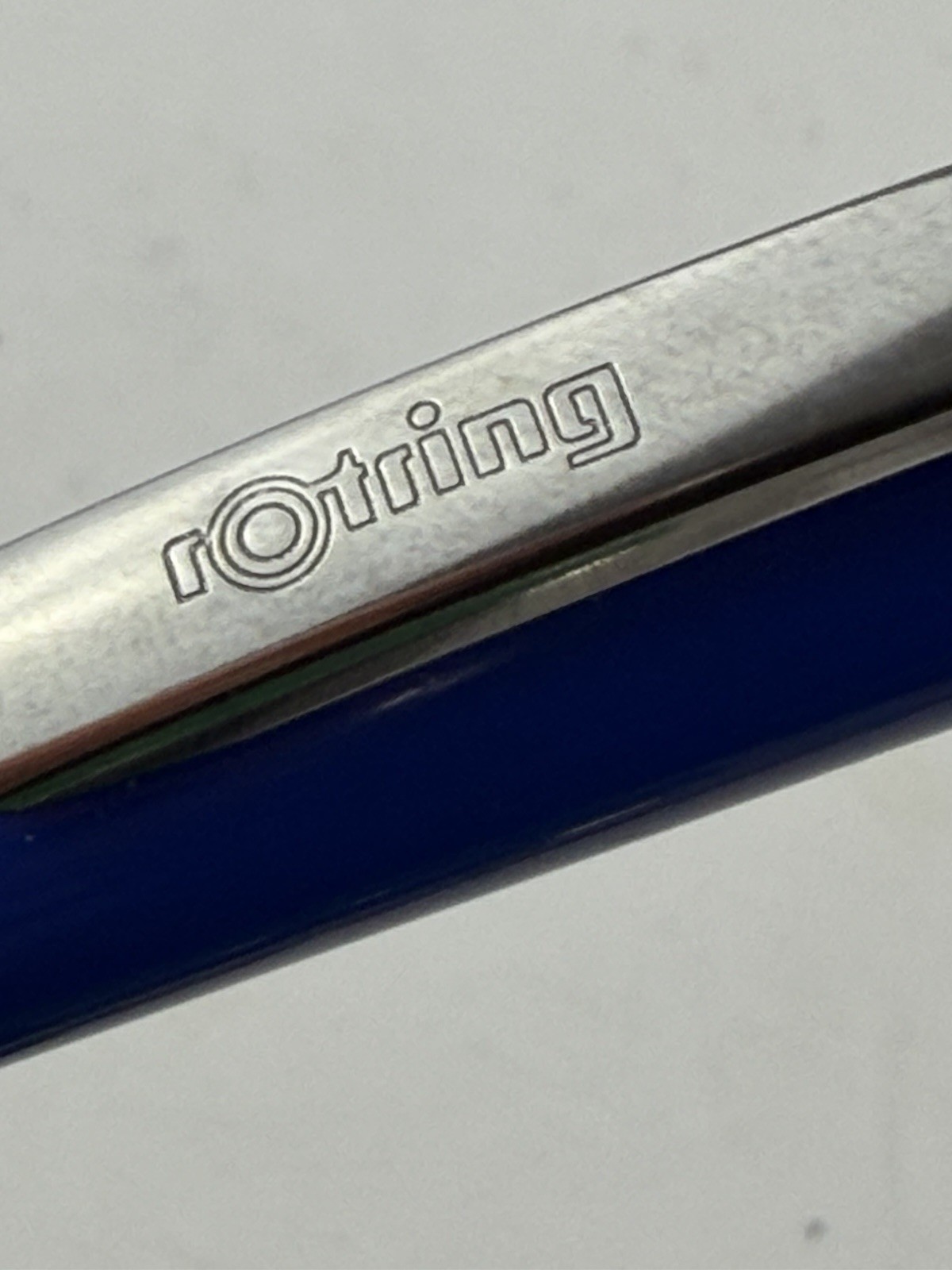 Vintage Rollerball Rotring Clipper Pen Blue and Green Lot of 2