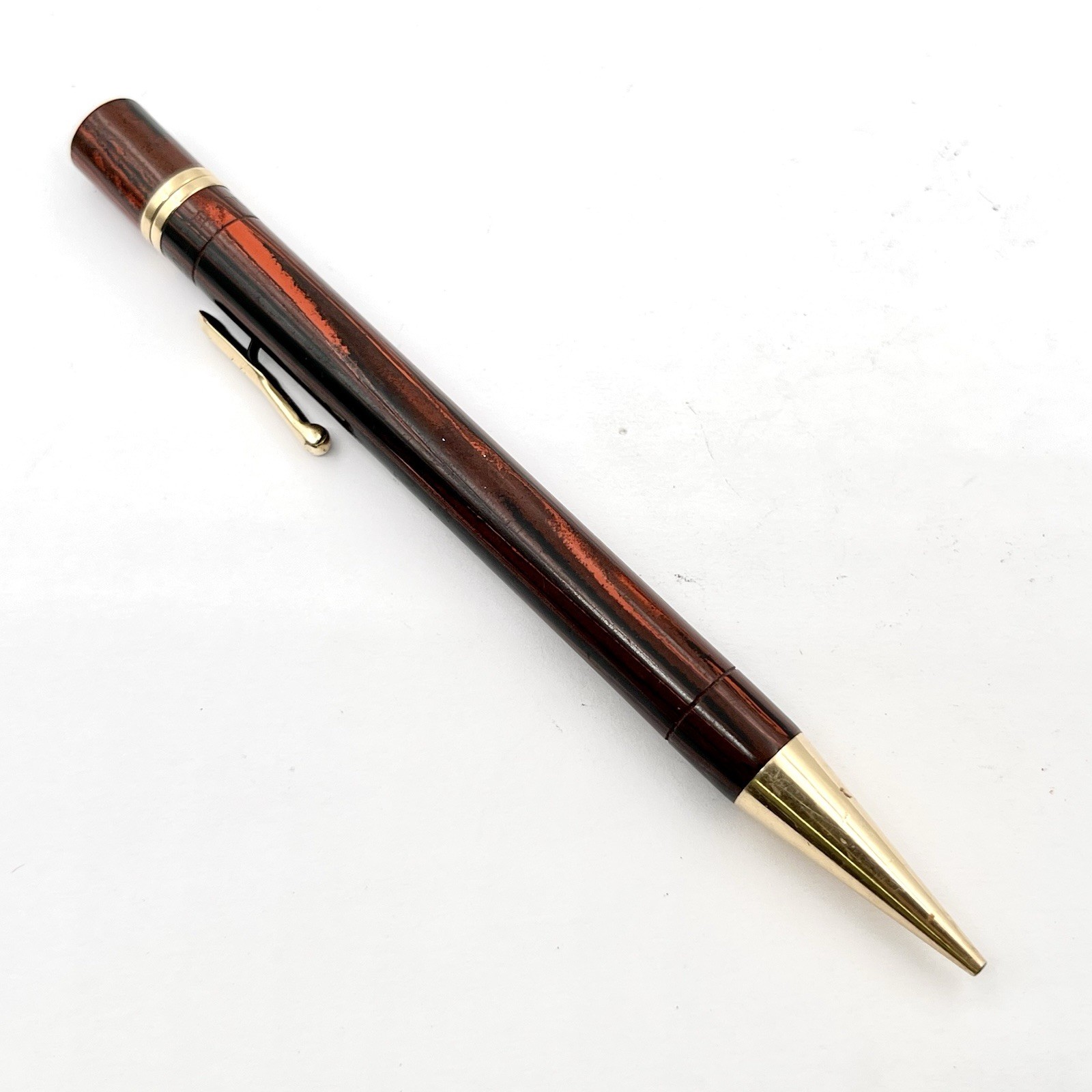 Conklin Endura Clip Mechanical Pencil 5.5″ 1.1mm Woodgrain Rubber