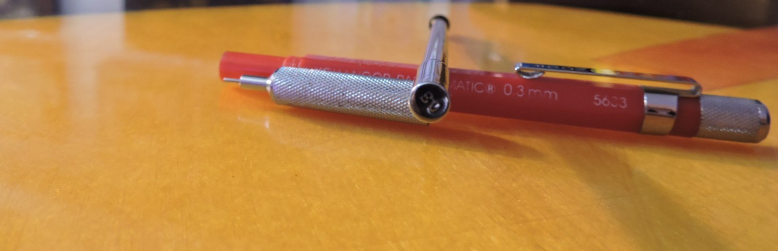 Koh-I-Noor Rapidomatic Red Handle 0.3mm 5633