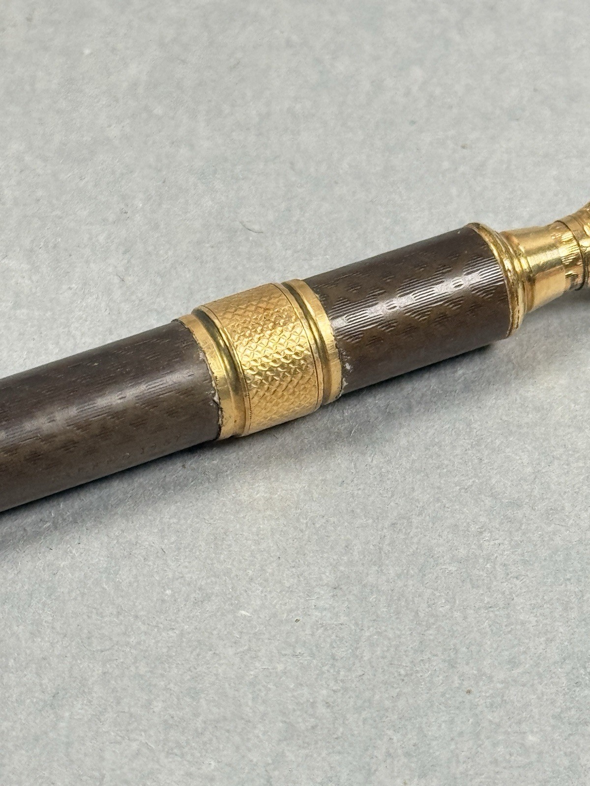 Antique Victorian Telescoping Mechanical Pencil Fountain Pen
