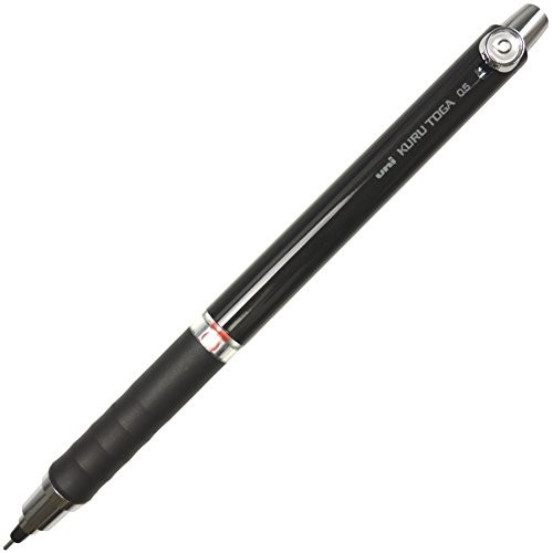 uni Mechanical Pencil KURU TOGA Rubber Grip 0.5mm Black M56561P.24 New 198651