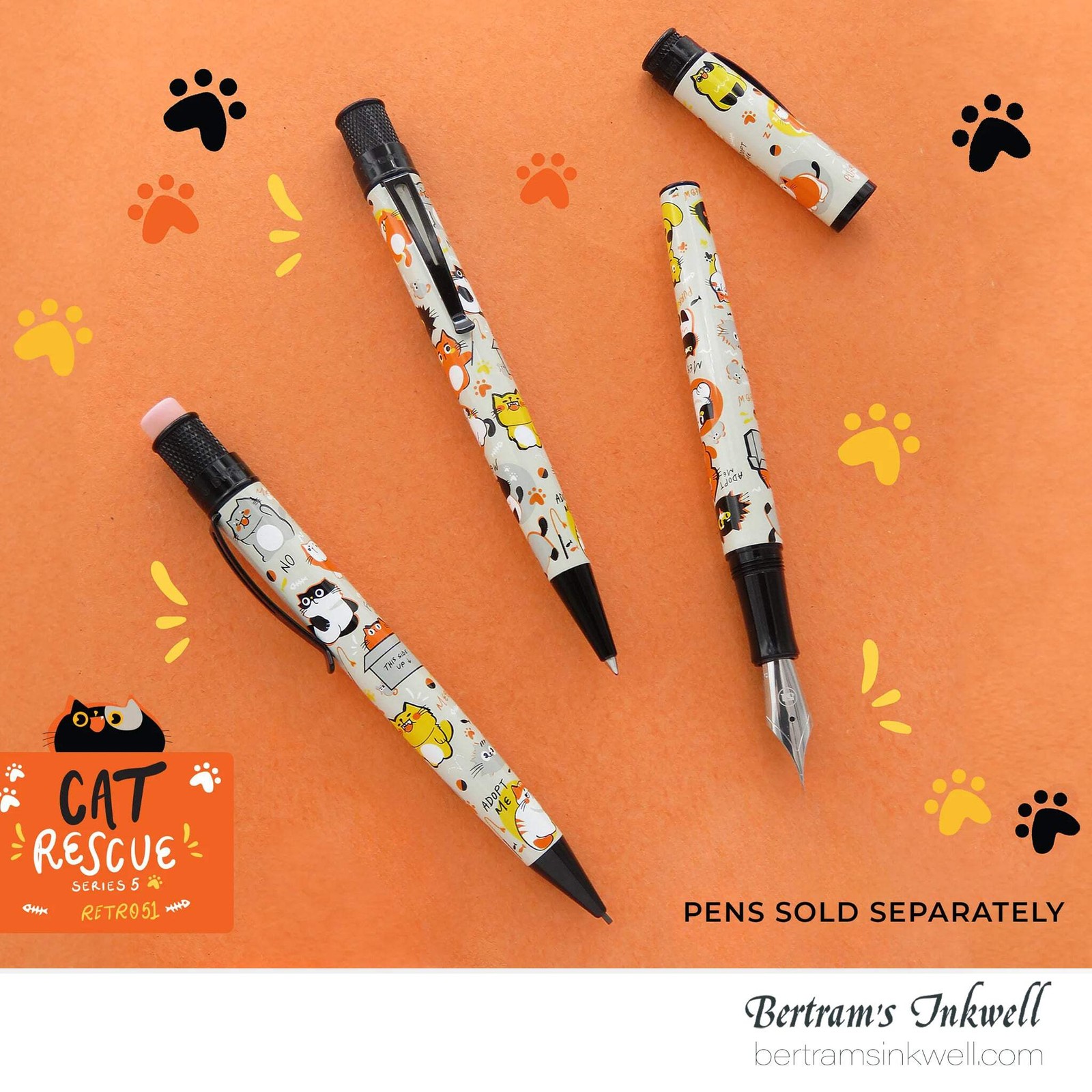 Retro 51 Tornado™ Rescue – Cat Series 5 Pencil