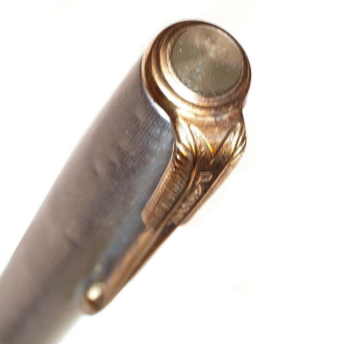 Parker 51 Heritage Cordovan Brown Sterling Silver Cap Mechanical Pencil 1940 9mm