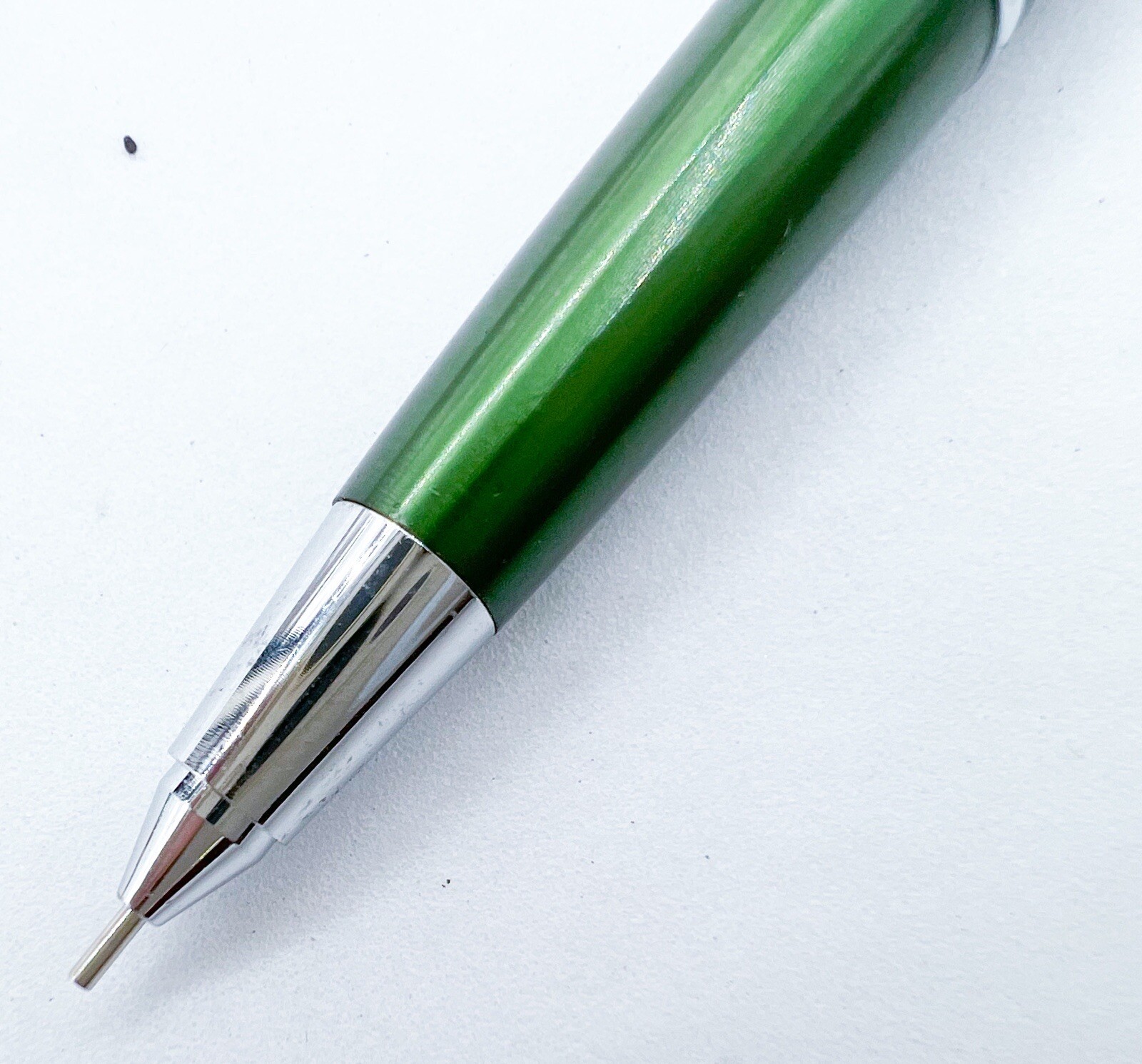 NOS green Jib colleen retractable double push 0.5mm Mechanical Pencil Not Short