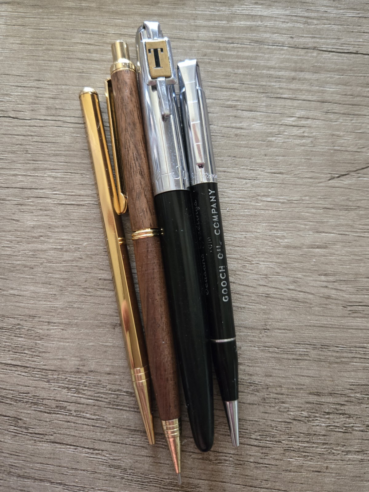 Vintage Mechanical Pencils And Fountain Pen. Lot Of 4