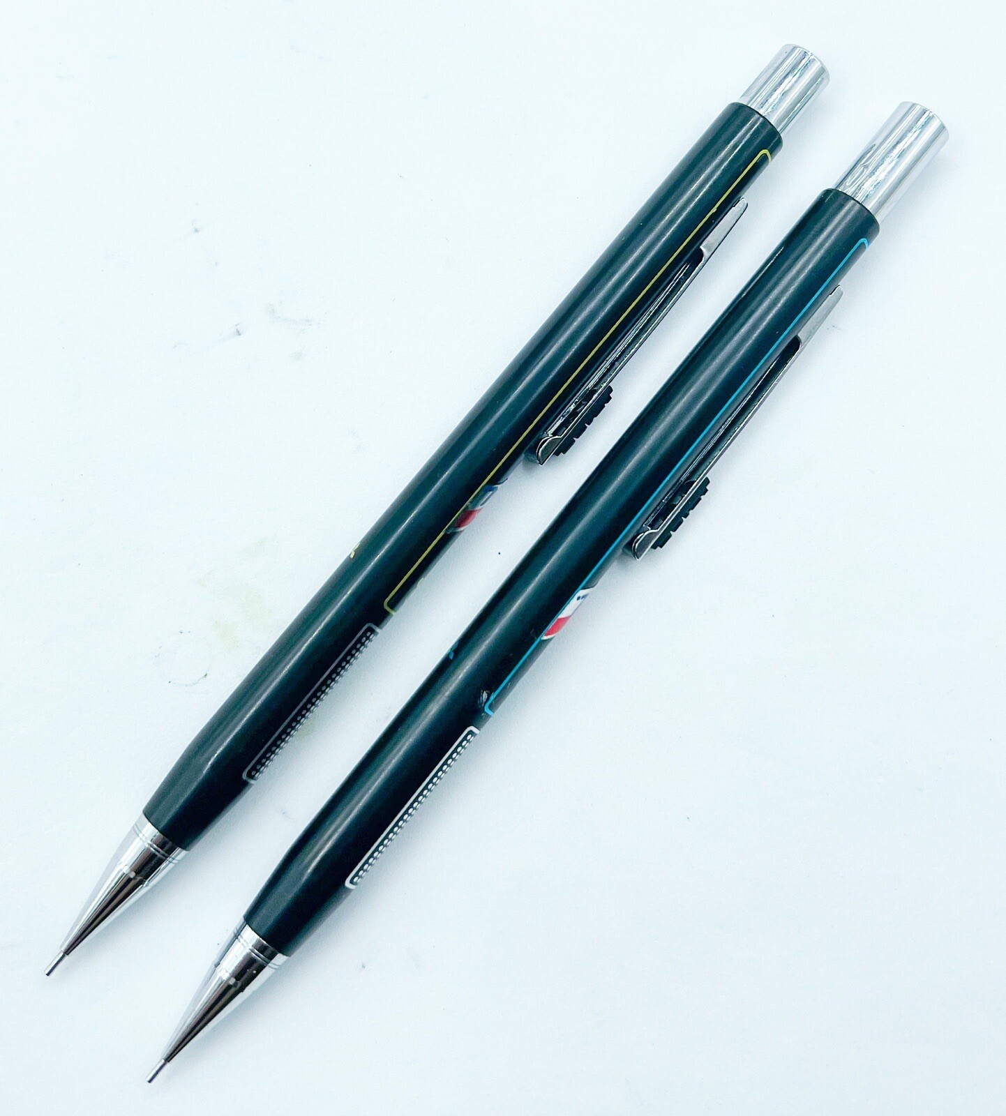 NOS mitsubishi uni boxy flicker mechanical pencil 0.5mm 2pcs set Japan