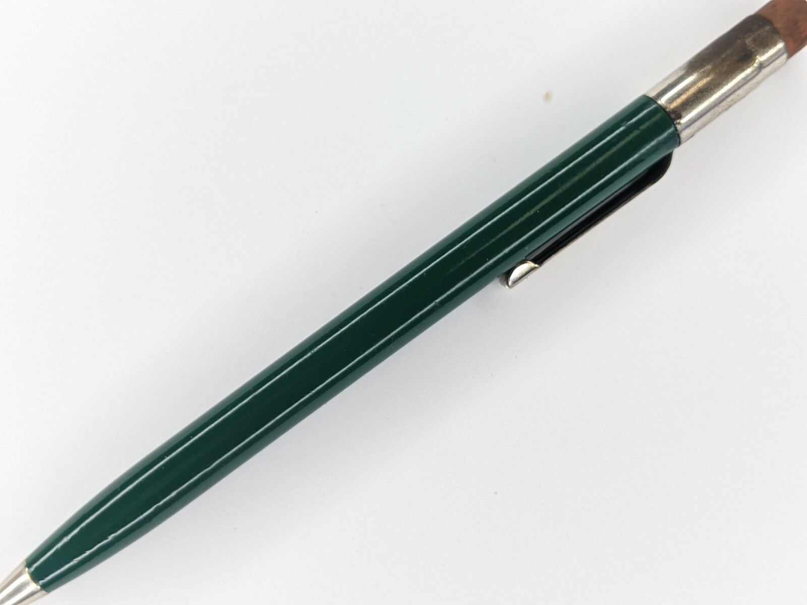1960s Springfield Ill National Insurance Advertising Green Scripto Pencil Vtg G9
