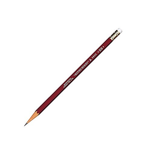 B Toys Mitsubishi Pencil with Eraser 9850 Hardness HB K9850HB