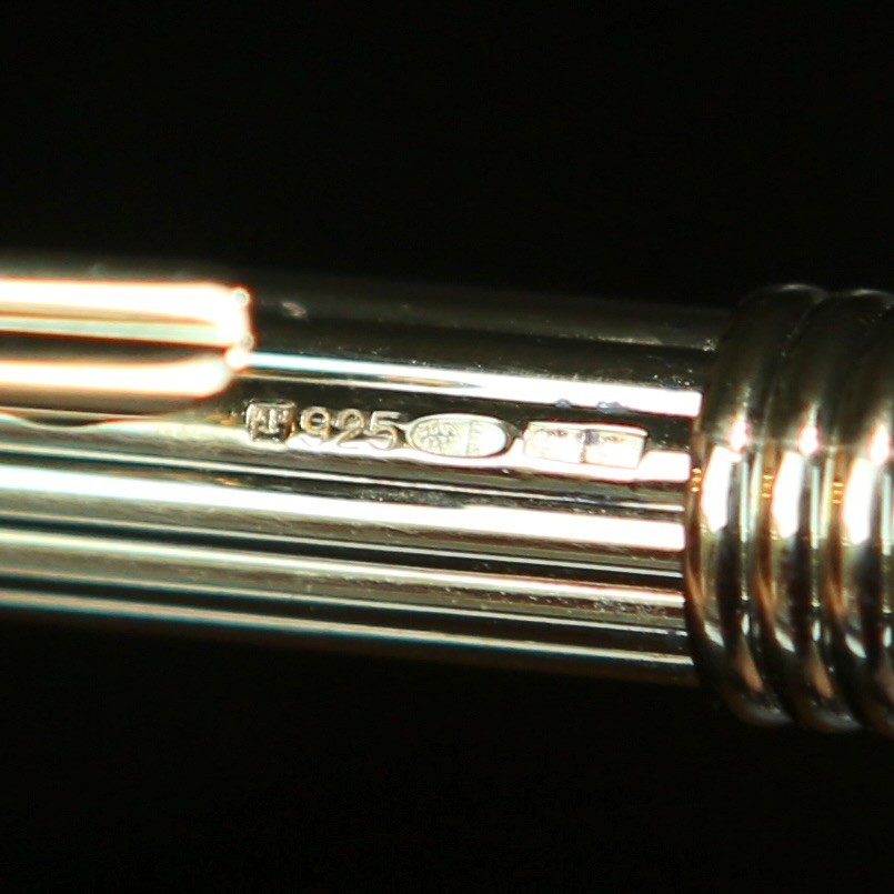 Vintage CHRISTIAN DIOR Gold Plated 925 Sterling Silver Mechanical Pencil RARE 🔥