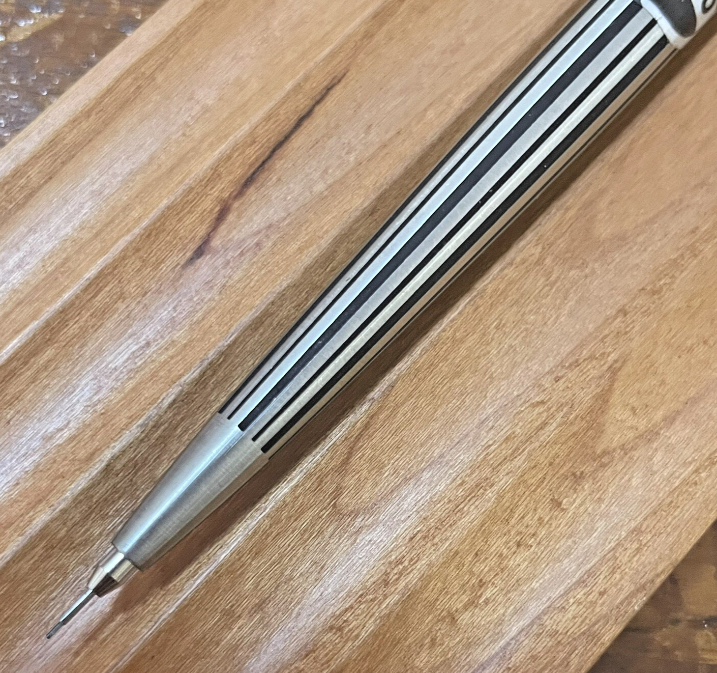 Sailor Cassette Mechanical Pencil Black Stripe Made in Japan