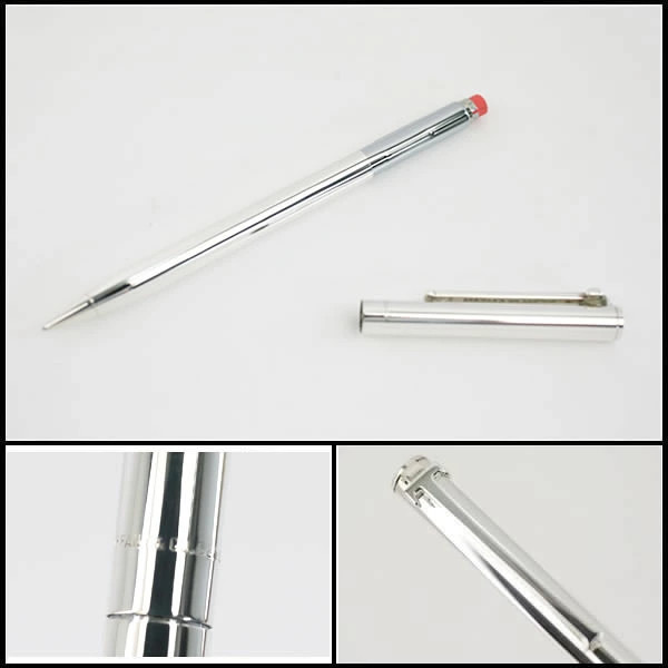 Tiffany Rare T Clip Mechanical Pencil SV925 Sterling Silver Twist [Used] 7176