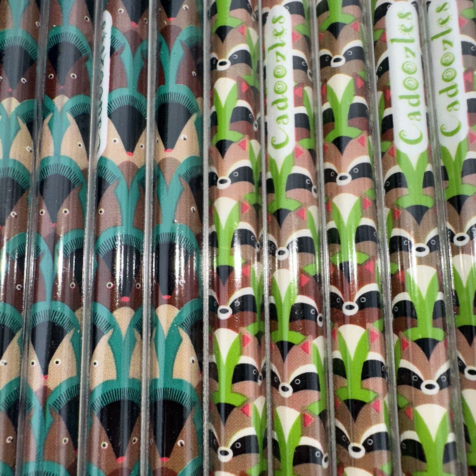 NEW 10 in pack Zebra Woodland Critters Cadoozles .9MM Mechanical Pencils #2 Z