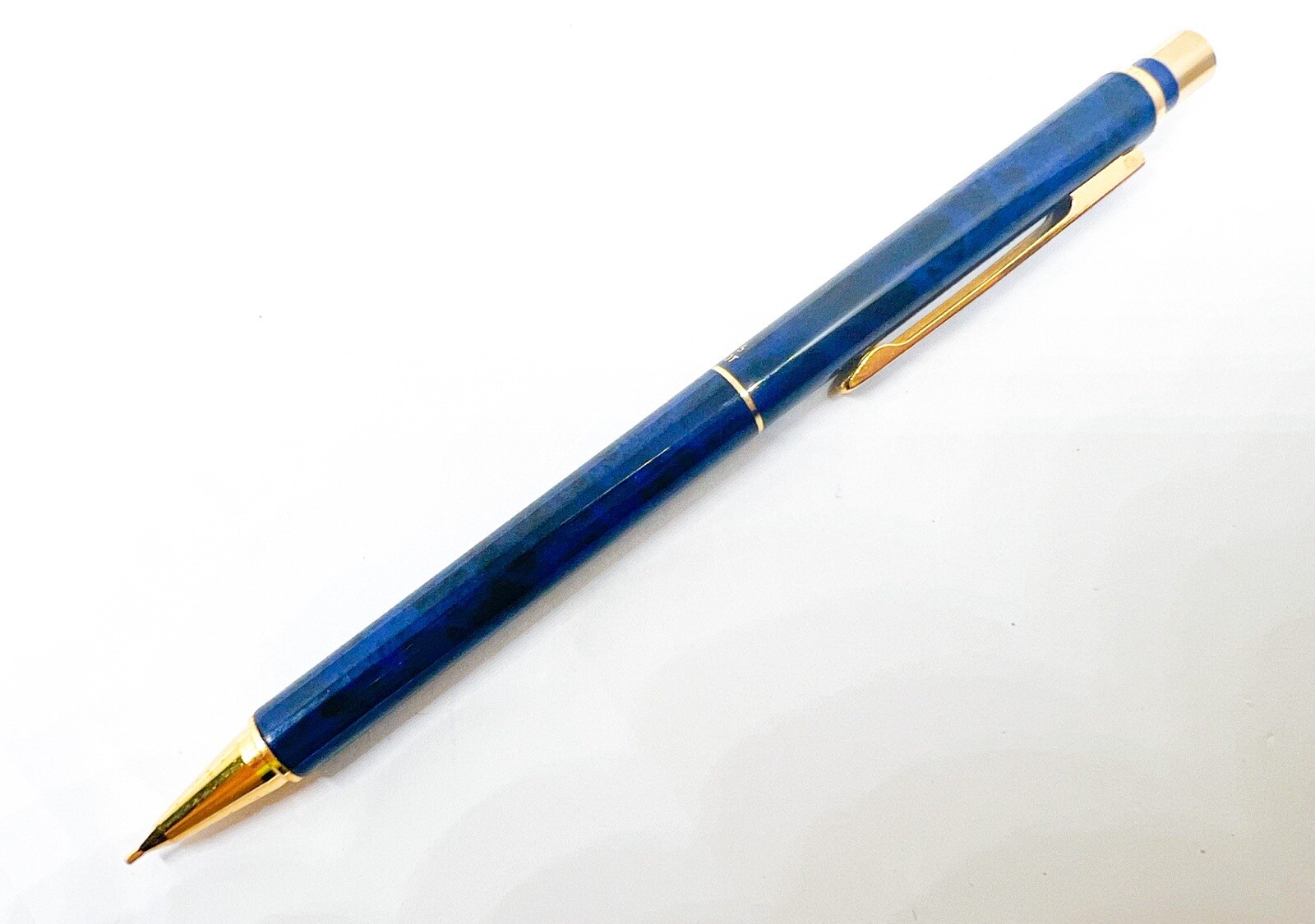 Pilot Marble Blue Full Metal 0.5mm Mechanical Pencil Fully Functional Japan