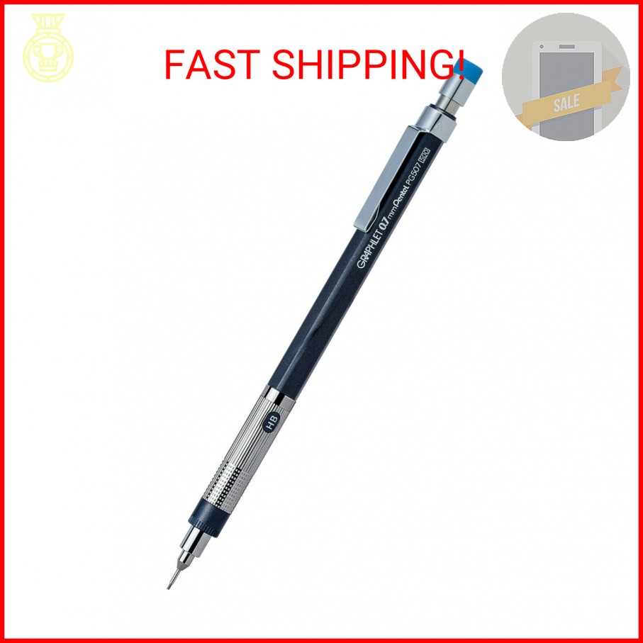 Pentel Graphlet Mechanical Pencil, 0.7mm (PG507-CD)